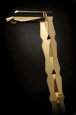 Geometric Art Fashion Design Creative Styling Bathroom Mixer Brass Bidet Faucet