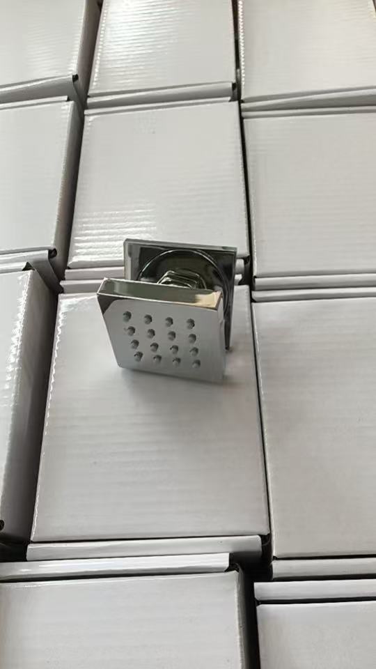 Bathroom Wall Mounted Chrome Polished Square Shower Body 011