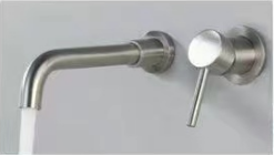 Wholesale Chromed Brass Deck Mounted Touchless Hand-free Tap Ceramic Basin Faucet for Bathroom Public Place