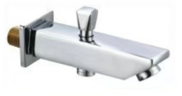 Multiple Styles Bathtub Spout Modern Eco-Friendly Diverter Control Gooseneck Wall Mounted Bathroom Mixer Shower Faucet 081