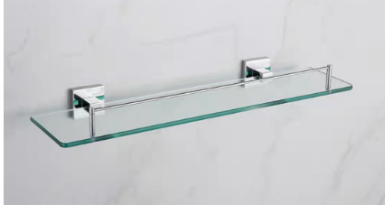 Wholesale Customized Bathroom Single Glass Corner Shelf
