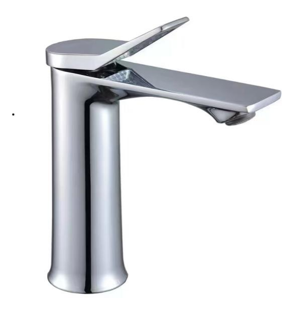 Modern Single-Handle Zinc-Alloy Body Faucet Single-Hole Ceramic Mounted Valve for Washroom/Toilet Basins Bathroom Basin Product