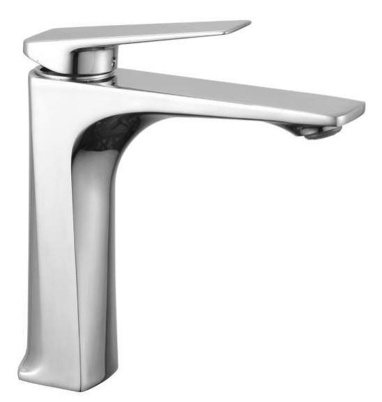 Modern Single Handle Matte Black Bathroom Hardware New Design Hot Cold Wash Basin Faucet Bathtub Faucet with Ceramic Valve Core