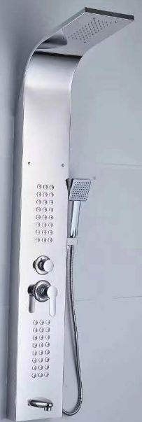 European Style Wall Mounted Shower Screen Intelligent Constant Temperature Household Surface Mounted 078