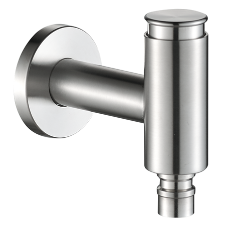 Factory 304 Stainless Steel Modern Wall-Mounted Mop Sink Faucet for Bathroom and Kitchen Use Commercial Bulk Custom
