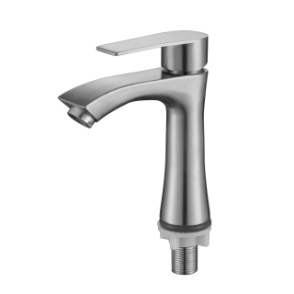 Copper Single Cold Basin Faucet for Home Bathroom Wash Basin 03