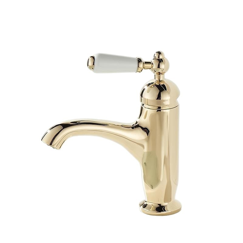 faucets mixers taps French light luxury retro European hot cold under counter washbasin faucet faucet extender