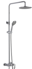 High Quality Chrome Finish Brass Bath & Shower Faucets With Diverter for Shower Sets and Faucets Bath Shower Mixer